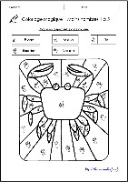 coloriage magique pour cp - Coloriage magique CP Cours Préparatoire sur 