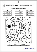 Coloriage Poissons à imprimer Coloriages Animaux