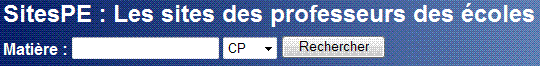 Sites PE