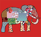 Elephant collage